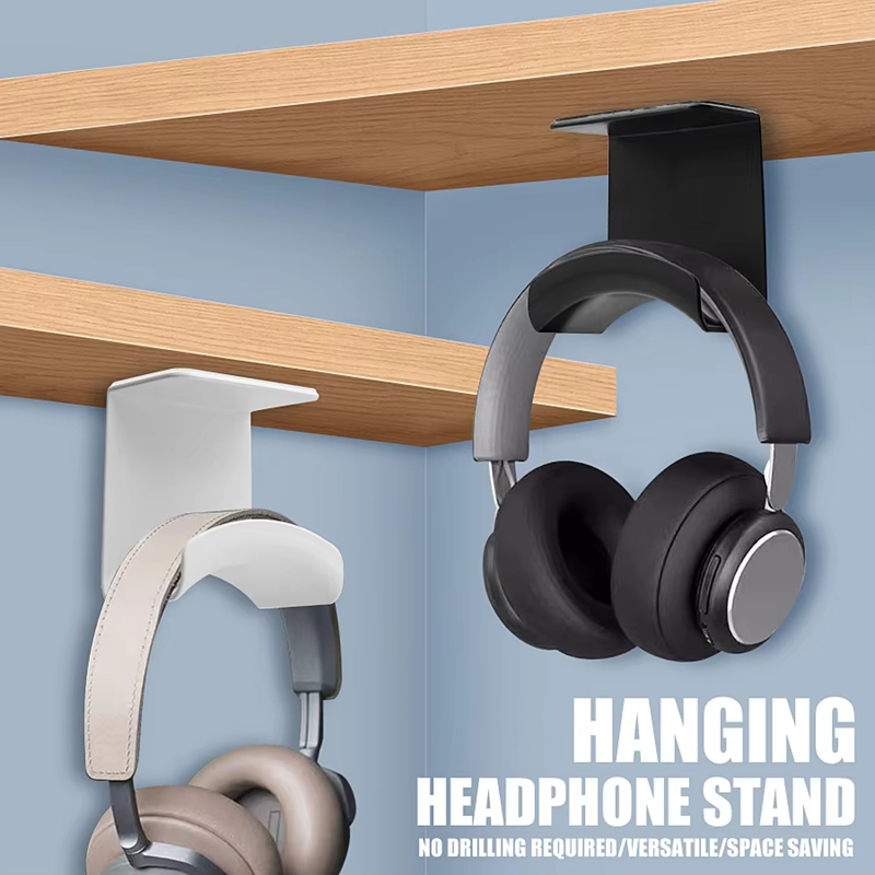 Esports Gaming Earphones - Universal Headphone Stand Adhesive Plastic Wall