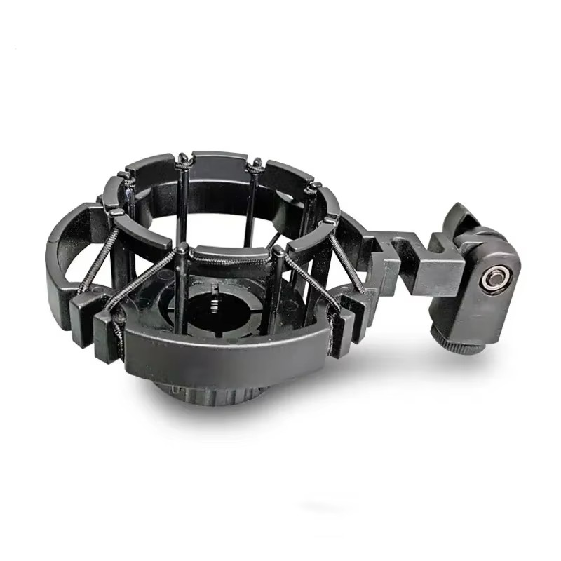 Microphone Arm Boom - Microphone Shock Mount Stand Clip for
