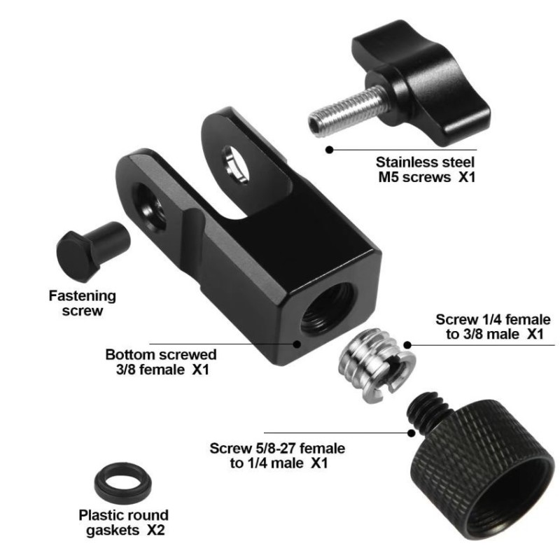 DT76 Microphone Adapter 3/8-In - Microphone Arm Boom ulasan dan harga