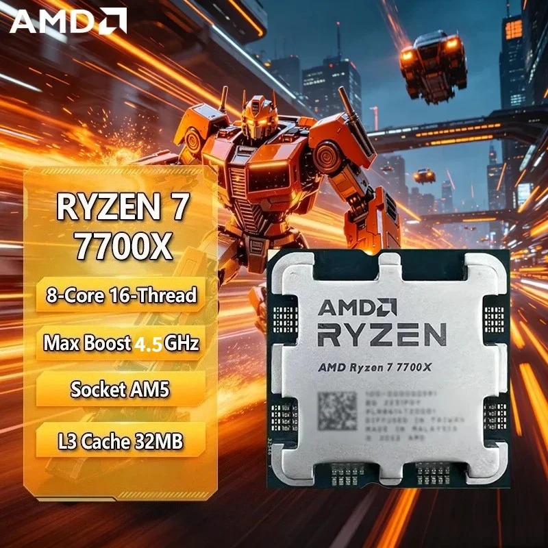 AMD Ryzen 7 7700X CPU, R7 7700 - Amd Cpu Ryzen 7 ulasan dan harga