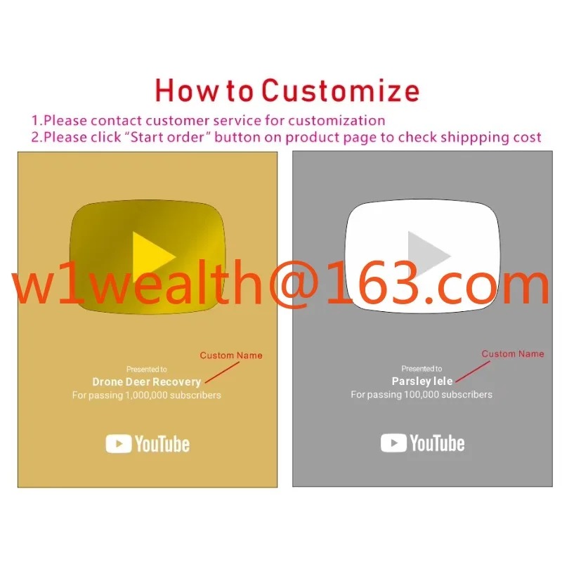 Gold Customized Name YouTube P - Esports Gaming Trophy ulasan dan harga