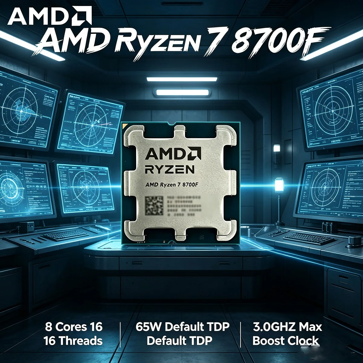 AMD Ryzen 7 8700F New CPU R7 8 - Amd Cpu Ryzen 7 ulasan dan harga