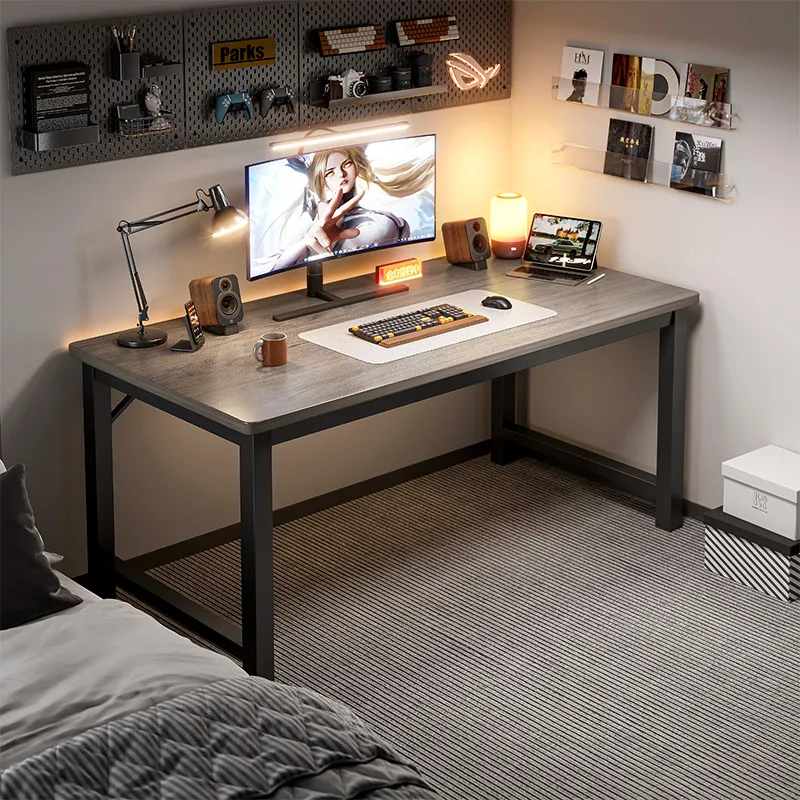 Simple Rectangle Computer Desk - Esports Gaming Houses ulasan dan harga