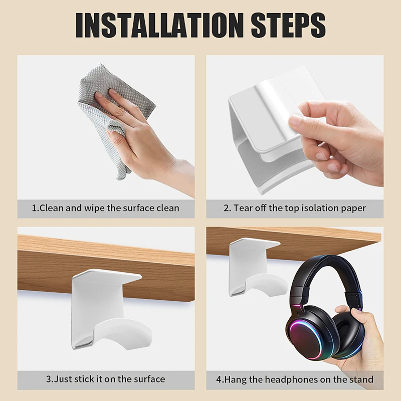 Universal Headphone Stand Adhe - Esports Gaming Earphones ulasan dan harga