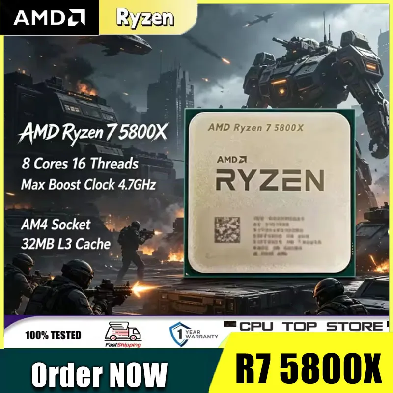 AMD Ryzen 7 5800X Tray CPU |8C - Amd Cpu Ryzen 7 ulasan dan harga