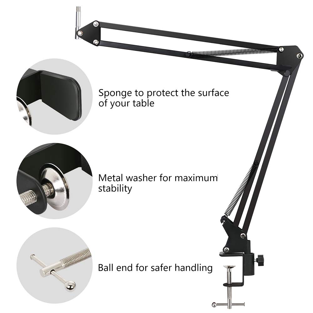 NB 35 Microphone Suspension Ar - Microphone Arm Boom ulasan dan harga