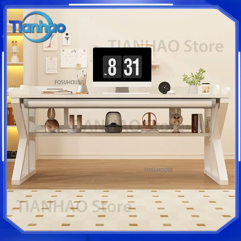 Modern Desktop Desk for Simple - Esports Gaming Houses ulasan dan harga