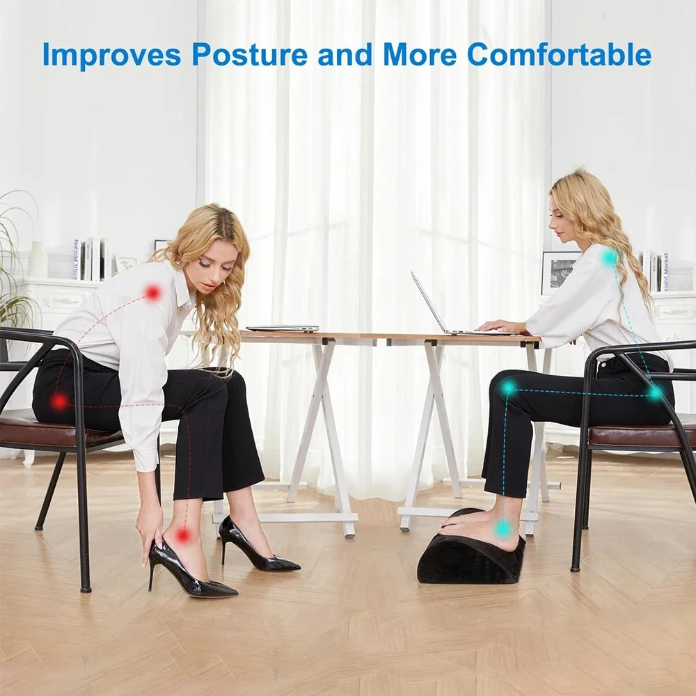 Comfort Foot Rest Under Desk A - Footrest Under Desk ulasan dan harga