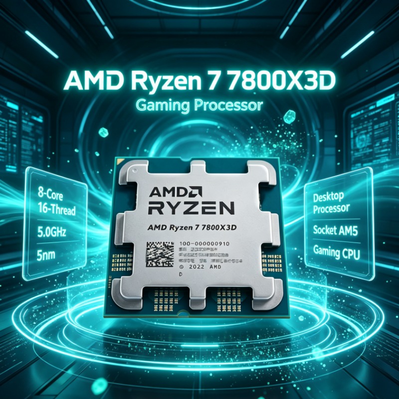 AMD Ryzen 7 R7 7800X3D CPU 96M - Amd Cpu Ryzen 7 ulasan dan harga