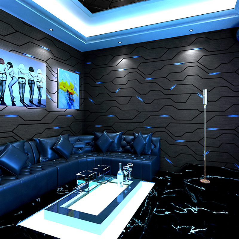 KTV Wallpaper Wall Covering 3D - Esports Gaming Houses ulasan dan harga