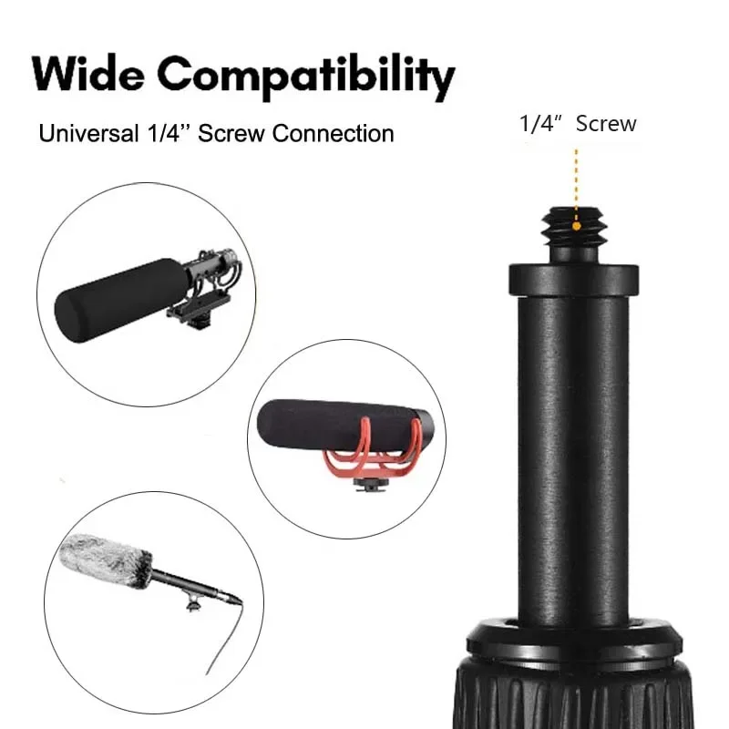 Handheld Microphone Boom Arm E - Microphone Arm Boom ulasan dan harga
