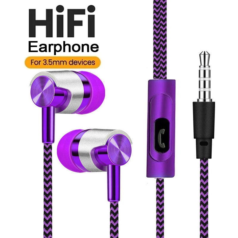 Built In HD Microphone 3.5mm W - Esports Gaming Earphones ulasan dan harga