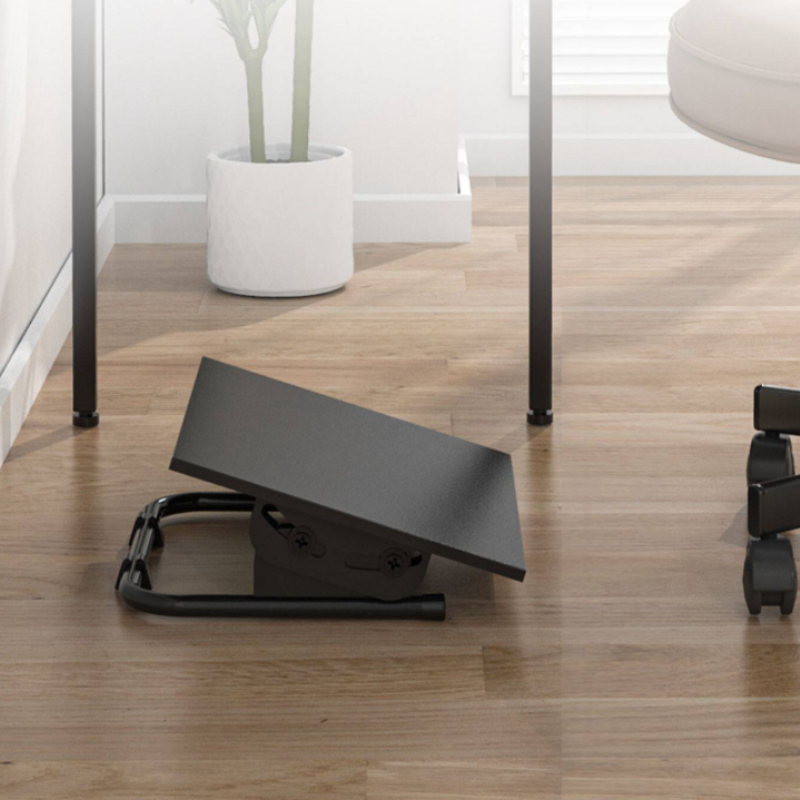 Height Adjustable Foot Rest Pe - Footrest Under Desk ulasan dan harga