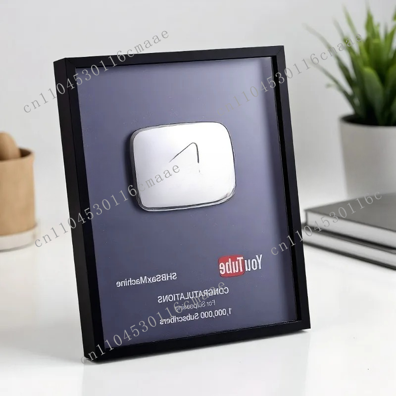 Custom YouTube Play Button Awa - Esports Gaming Trophy ulasan dan harga