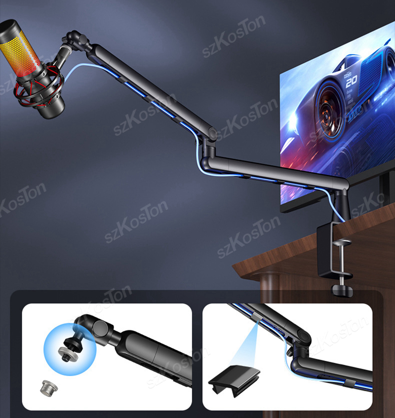 Professional Studio Low Profil - Microphone Arm Boom ulasan dan harga