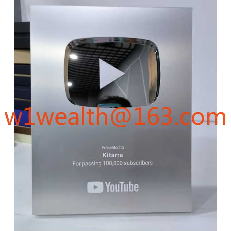Play Button Award, Aluminum Yo - Esports Gaming Trophy ulasan dan harga