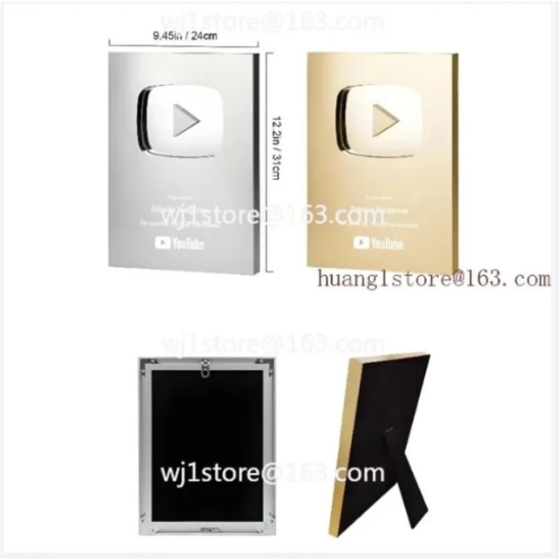 2026New YouTube Play Button Aw - Esports Gaming Trophy ulasan dan harga