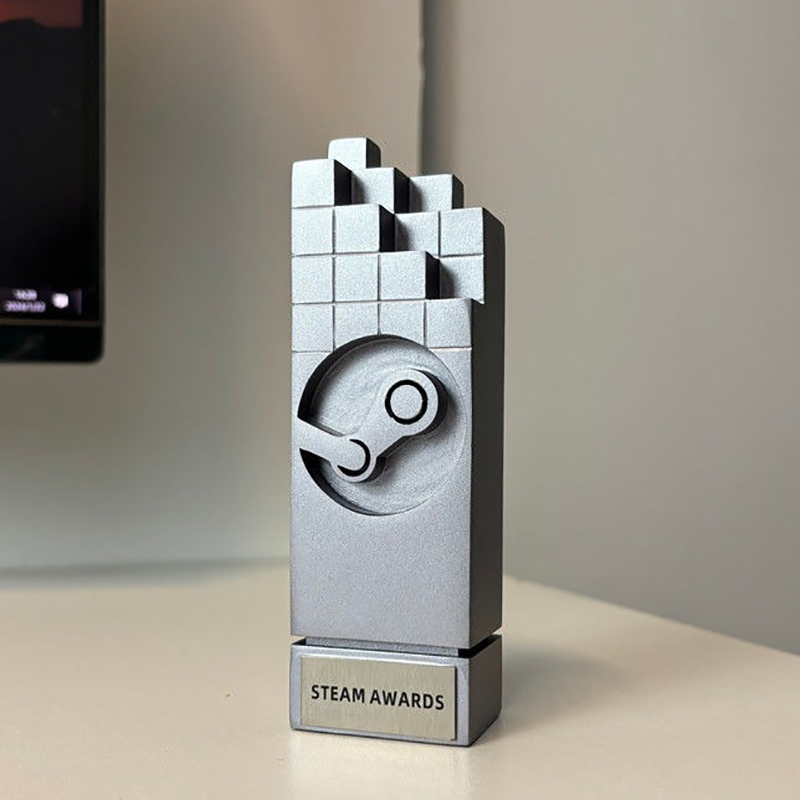 Modern Cyberpunk Figurines Ste - Esports Gaming Trophy ulasan dan harga