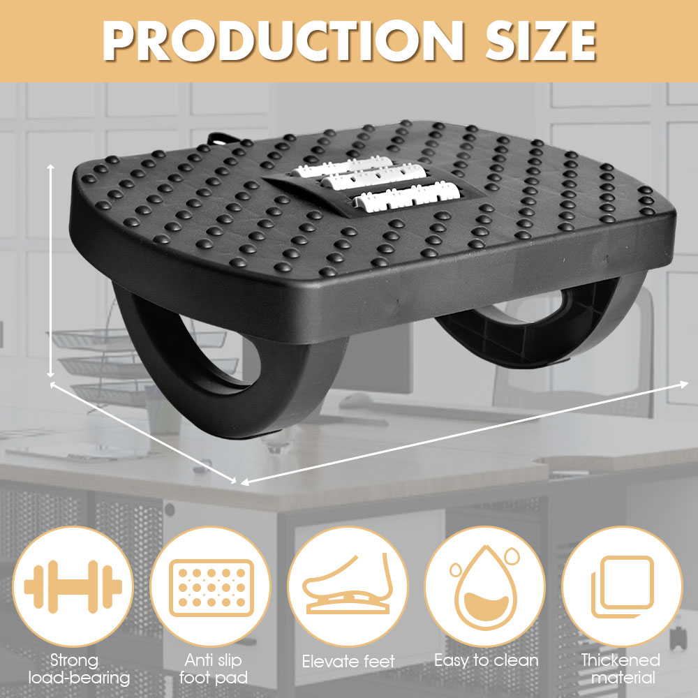 Portable Home Office Footstool - Footrest Under Desk ulasan dan harga