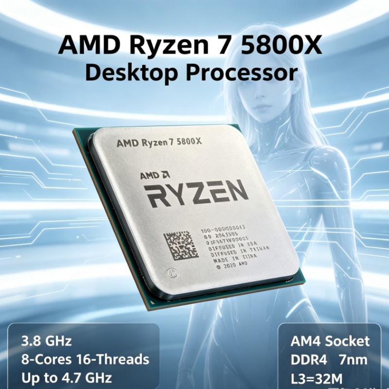 AMD Ryzen 7 5800X R7 5800X AM4 - Amd Cpu Ryzen 7 ulasan dan harga