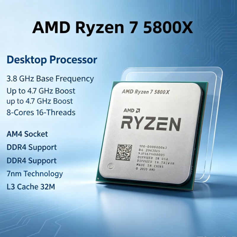 AMD Ryzen 7 5800X R7 5800X AM4 - Amd Cpu Ryzen 7 ulasan dan harga