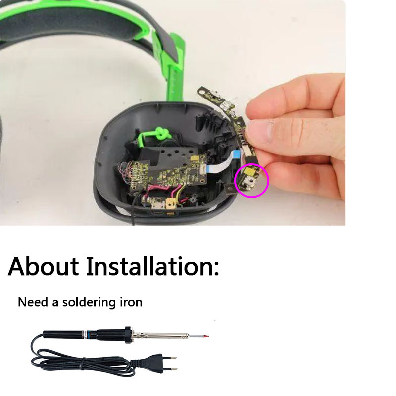 Replacement Volume Controller  - Esports Gaming Earphones ulasan dan harga
