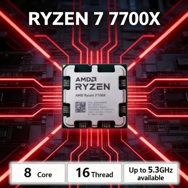 AMD Ryzen 7 7700X R7 7700X 8 C - Amd Cpu Ryzen 7 ulasan dan harga