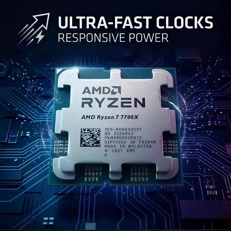 AMD Ryzen 7 7700X R7 7700X 8 C - Amd Cpu Ryzen 7 ulasan dan harga