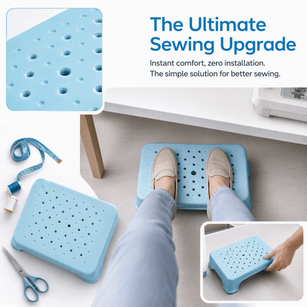Foot Rest Pad Anti-Slip Foot R - Footrest Under Desk ulasan dan harga