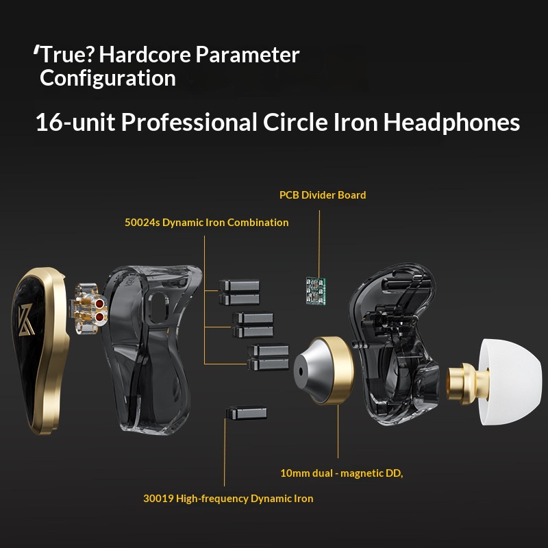KZ ZAS Metal Wired Earphone 16 - Esports Gaming Earphones ulasan dan harga