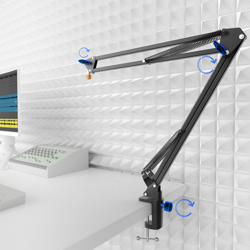 FIFINE Adjustable Microphone S - Microphone Arm Boom ulasan dan harga