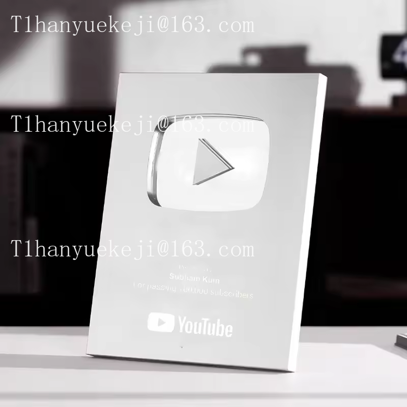 Customized YouTube Play Button - Esports Gaming Trophy ulasan dan harga