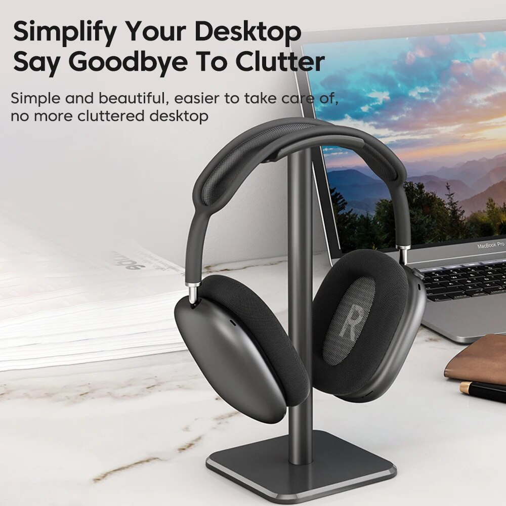 Universal Headphone Stand Alum - Esports Gaming Earphones ulasan dan harga