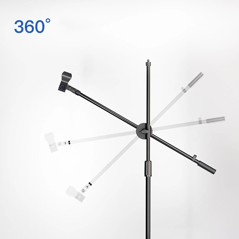 Metal Microphone Stand Adjusta - Microphone Arm Boom ulasan dan harga