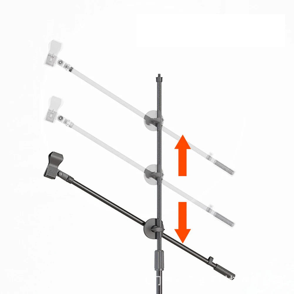 Metal Microphone Stand Adjusta - Microphone Arm Boom ulasan dan harga
