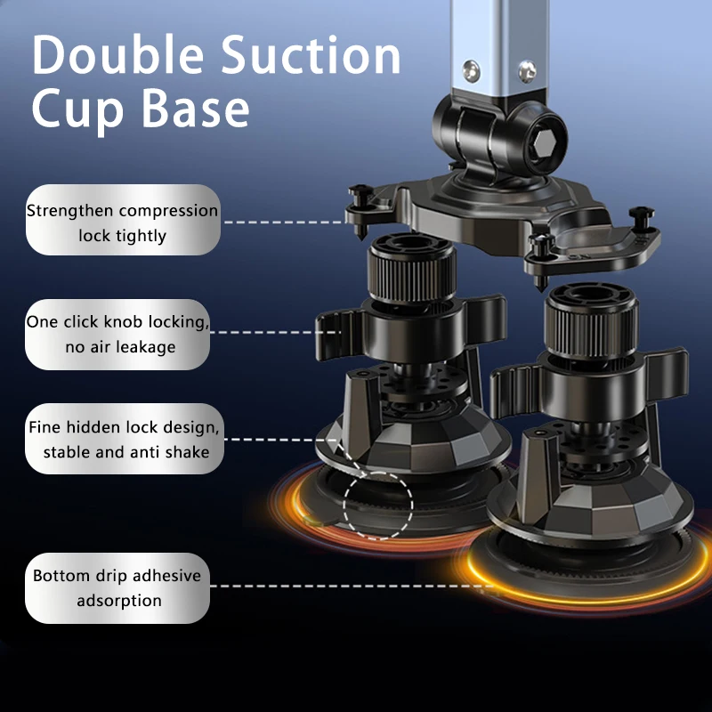 Professional Dual Suction Cup  - Microphone Arm Boom ulasan dan harga