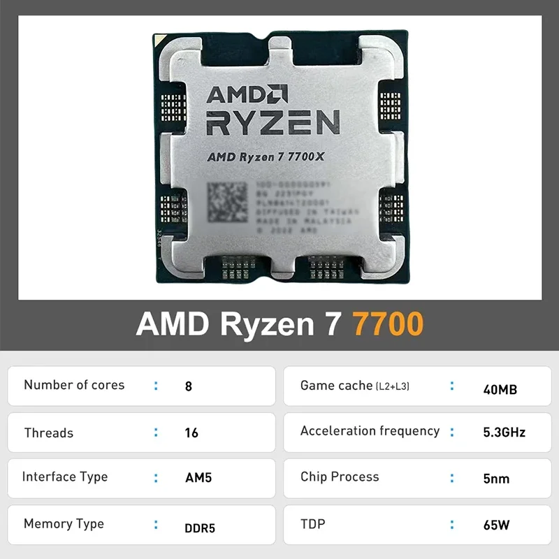 High-End Gaming Loose CPU AMD  - Amd Cpu Ryzen 7 ulasan dan harga