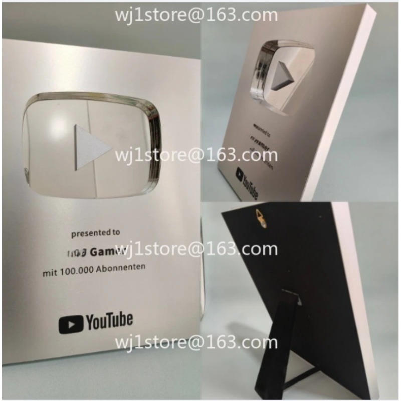 2026New YouTube Play Button Aw - Esports Gaming Trophy ulasan dan harga