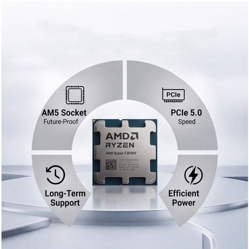 Ryzen 7 8700F Processor 4NM Ma - Amd Cpu Ryzen 7 ulasan dan harga