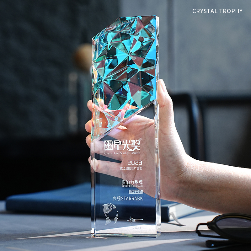 Customized Colorful Crystal Tr - Esports Gaming Trophy ulasan dan harga