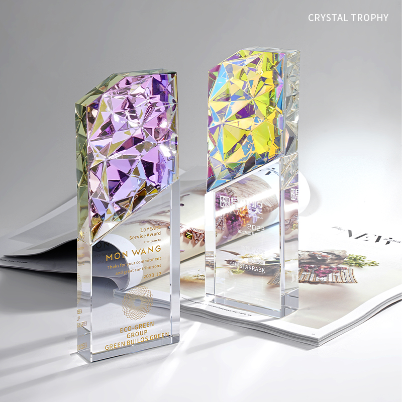 Customized Colorful Crystal Tr - Esports Gaming Trophy ulasan dan harga