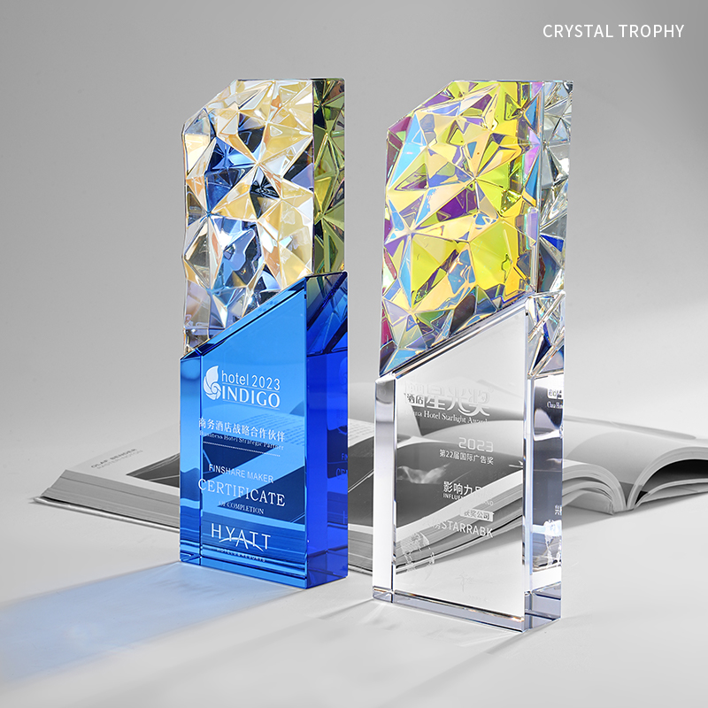 Customized Colorful Crystal Tr - Esports Gaming Trophy ulasan dan harga