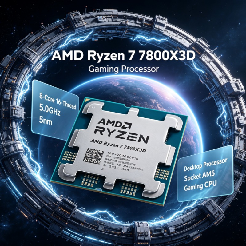 Ryzen 7 7800X3D AMD CPU 100-10 - Amd Cpu Ryzen 7 ulasan dan harga
