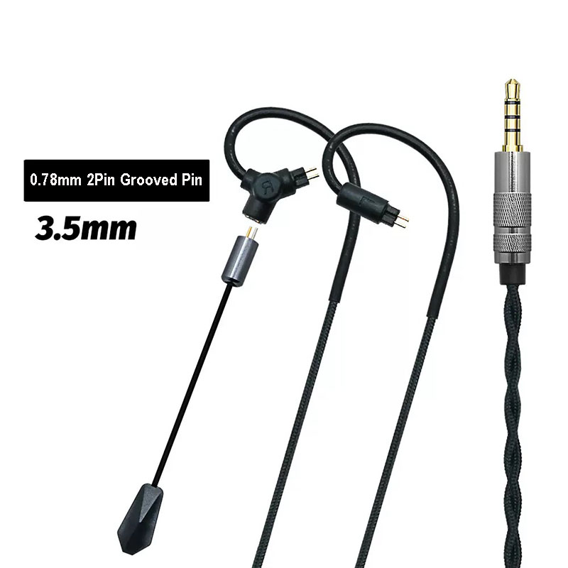 0.78 QDC MMCX Gaming Earphone  - Esports Gaming Earphones ulasan dan harga